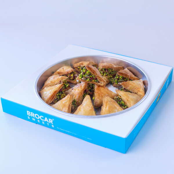 BROCAR Warbat Pistachio Round Tray