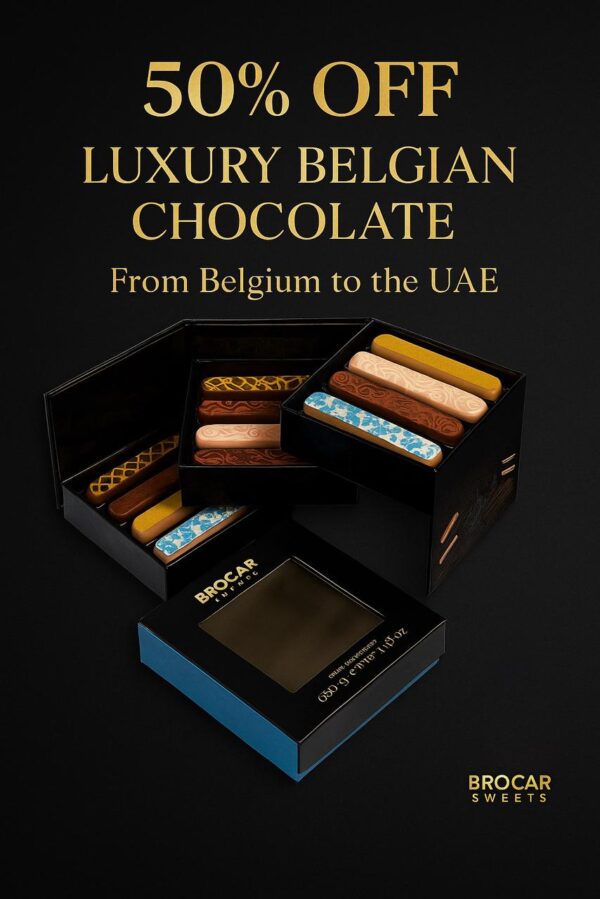 Story Box - 12 Pieces of Premium Brocar Belgian Chocolate