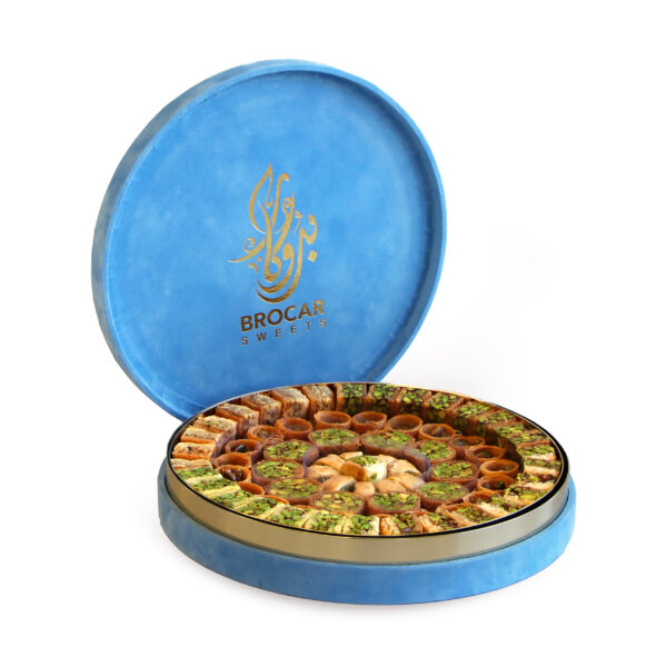 Arabic Sweet Mix Velvet Round Box - Image 5