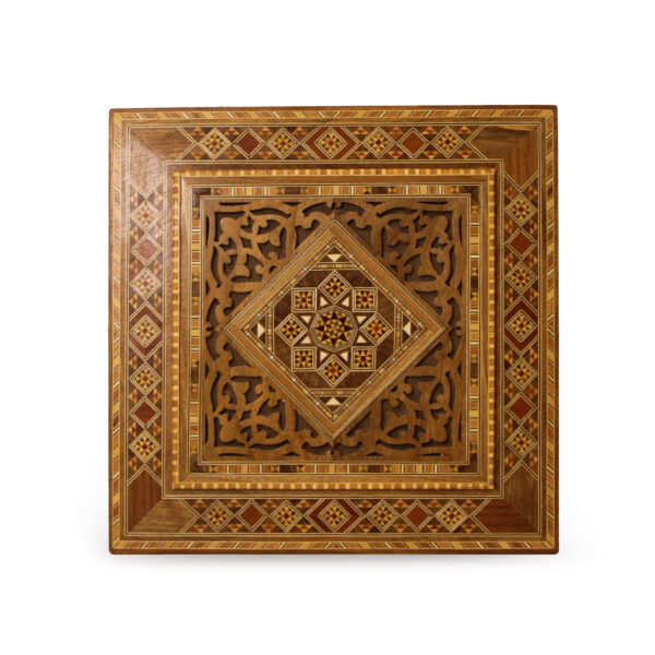 Luxurious Damascene Mosaic Arabic Sweets Box - Image 2