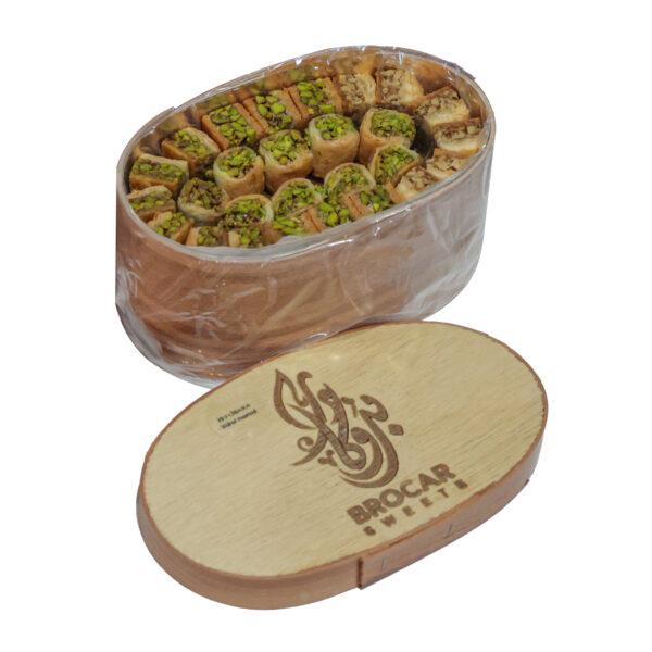 Premium Mixed Baklava With Pure Honey – 1kg | Sweetened With Natural Yemeni Sidr Do’ani Honey